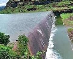 Akole bhojapur dam overflow
