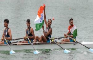 Dattu Bhoknal's gold medal, the son of Mangalpur village in Sangamner