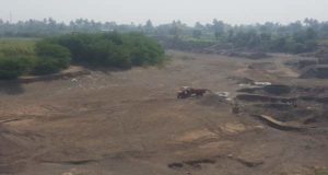 ahmednagar 7 lakh penalty for construction worker unauthorized dry land