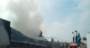 Pathardi tractor showroom gruesome fire