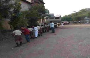 labor to culture Dnayanvardhini School Akole