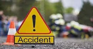 News Two persons were injured in a car collision Sangamner