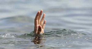 Sangamner Khurd two drowned along with their two-wheeler