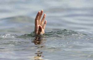 Sangamner Khurd two drowned along with their two-wheeler