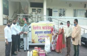 Kelungun Nanasaheb Deshmukh in old age home