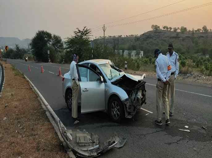 Sangamner Accident Gharagaon Area Car crash