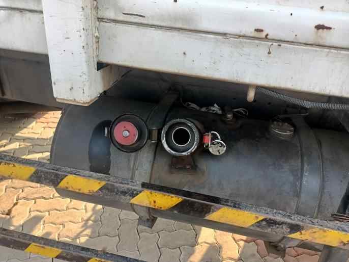 Sangamner Theft of 300 liters from three trucks