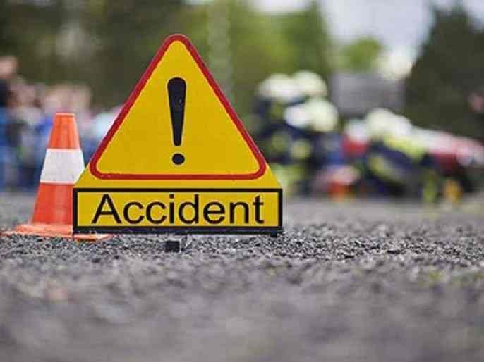 Sangamner two-wheeler was hit by an unidentified vehicle