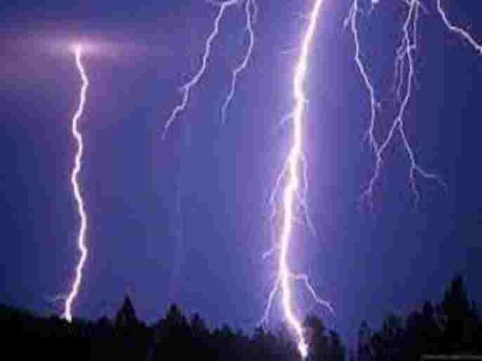 Ahmednagar News Woman dies after lightning strike