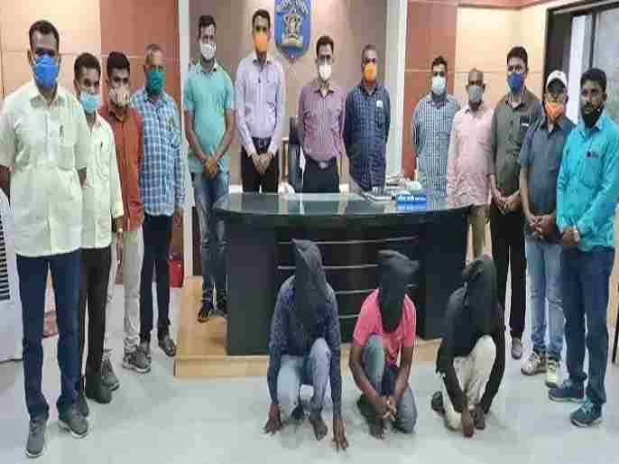 Ahmednagar news accused in the robbery case were arrested 