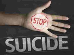 Suicide by strangulation of a married woman