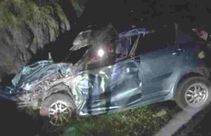Accident Nevasa Young man Of Swift Car