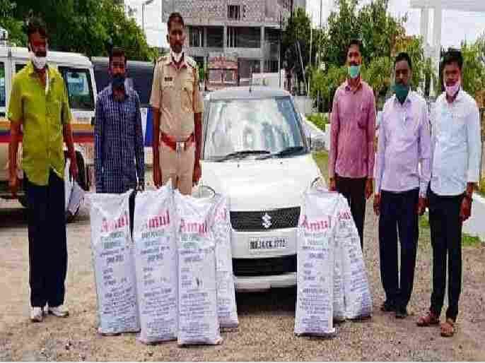 Ahmednagar News Seizure of powder used for adulteration of milk