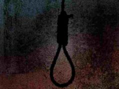 Suicide by strangulation of a youth in Sangamner