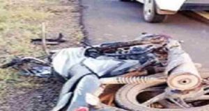 Takali dhokeshvar Pickup Motorcycle Accident