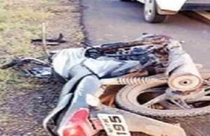 Takali dhokeshvar Pickup Motorcycle Accident