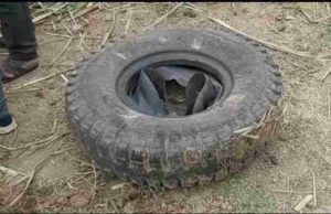 Accident Two cane harvesters were injured when a tire burst