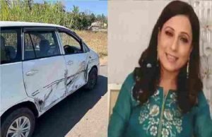 Actress Kishori Shahane's car accident