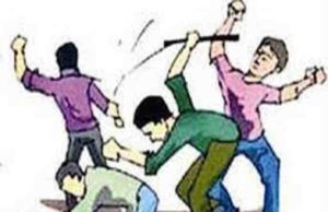 Crime Fighting broke out in the premises of the Rahuri police station