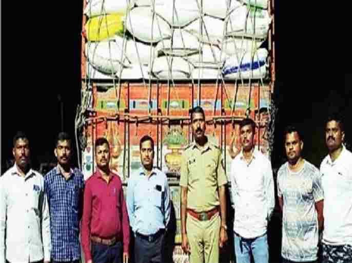 Ahmednagar 22 tons of ration rice seized