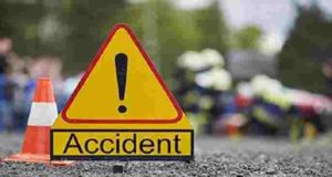 Accident death of two friends who were going for tea