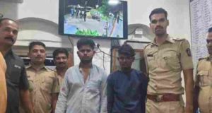 Cinestyle tremor among police robbers, Satur attack on police sub-inspector 