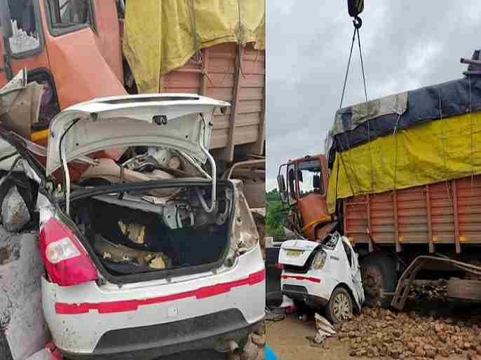 accident between Swift car and Eicher Tempo, 6 killed in same family