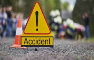 Car and motorcycle accident on Pune Nashik highway