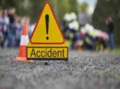 Shivshahi bus- two wheeler horrific accident one death