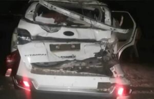 MLA Yogesh Kadam car from the Shinde group met with a terrible accident