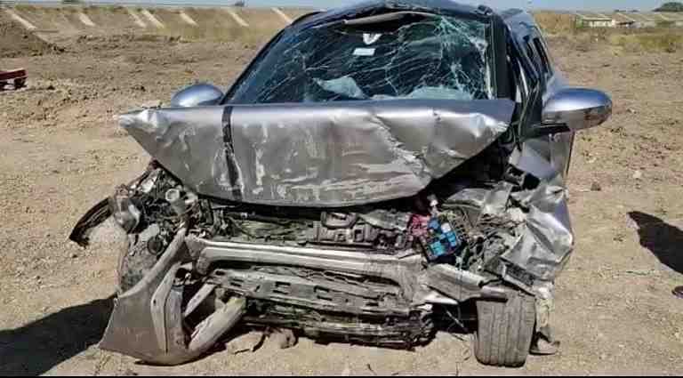 Ahmednagar Samruddhi Highway car Accident Two Death