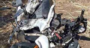 One dead, two injured in two-wheeler car accident