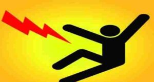 Ahmednagar young man died due to electric shock in the field