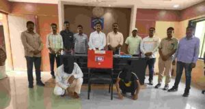 LCB arrested two for illegal possession of one Gavathi katta and four live cartridges