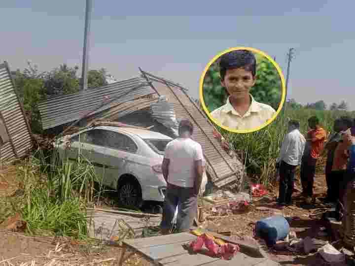 schoolboy death on the spot when a speeding car rammed directly into Raswantigriha