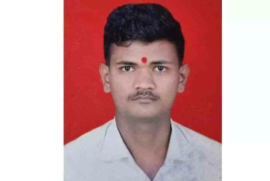 27-year-old youth committed suicide by jumping in front of a moving train on the railway track