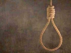 Ahmednagar One committed suicide by hanging himself from a tree in the ghat