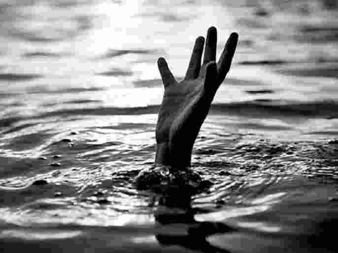 Ahmednagar only child drowned in the river