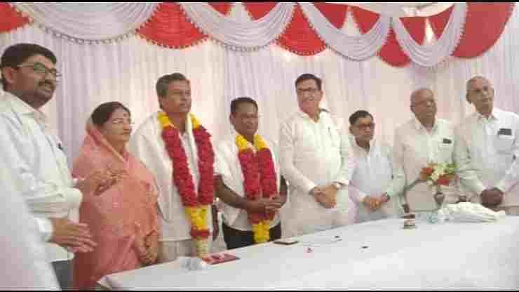 Ganesh Sugar Factory Election Chairman and Voice Chairman