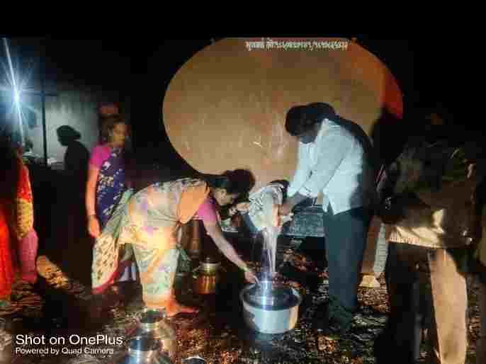 Mengal quenched the thirst of the villagers in the middle of the night