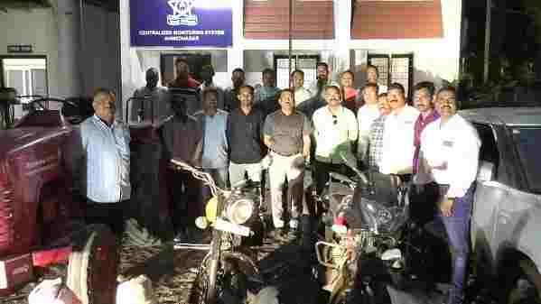Sangamner, Kopargaon gang Arrested for Smashing ATM machines with gas cutters