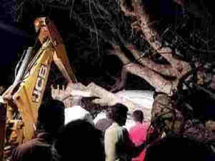 Two policemen were killed and three employees were seriously injured Tree fell Accident