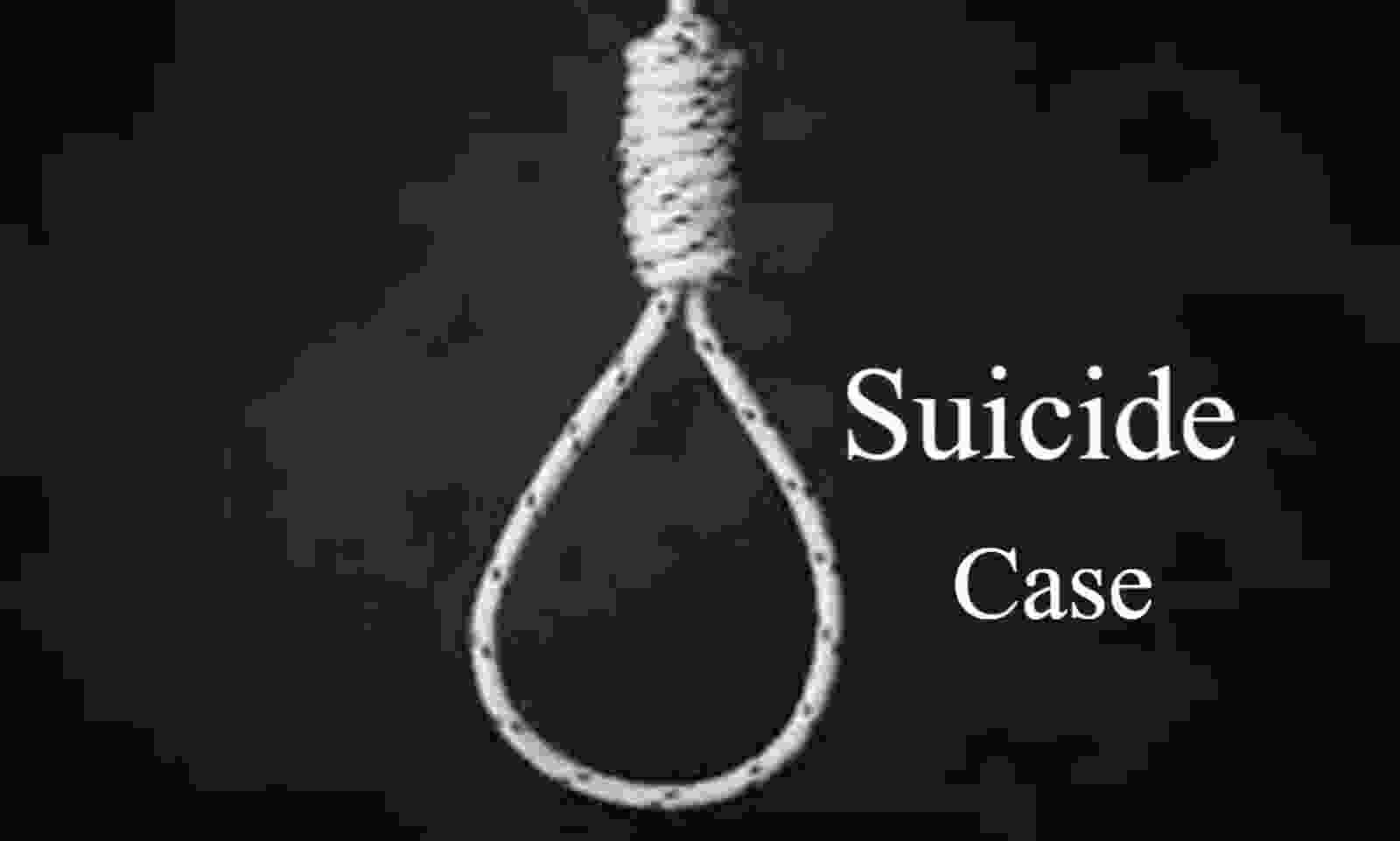 over commits suicide by hanging himself in a hotel