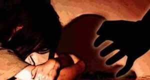 An eight-year-old girl was molested by three minor boys