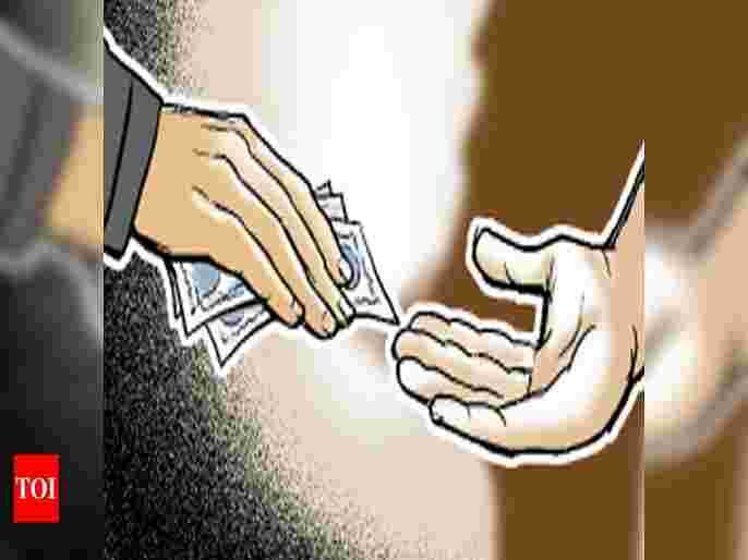 Talathi in the net of bribery while accepting a bribe of 50,000