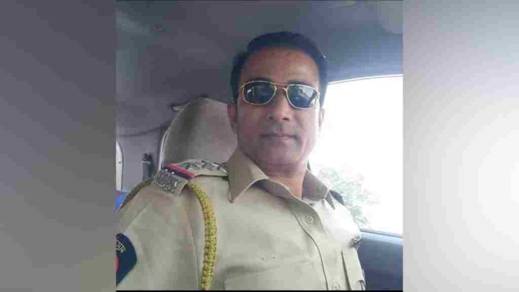 police sub-inspector committed suicide by shooting himself in the head while on duty