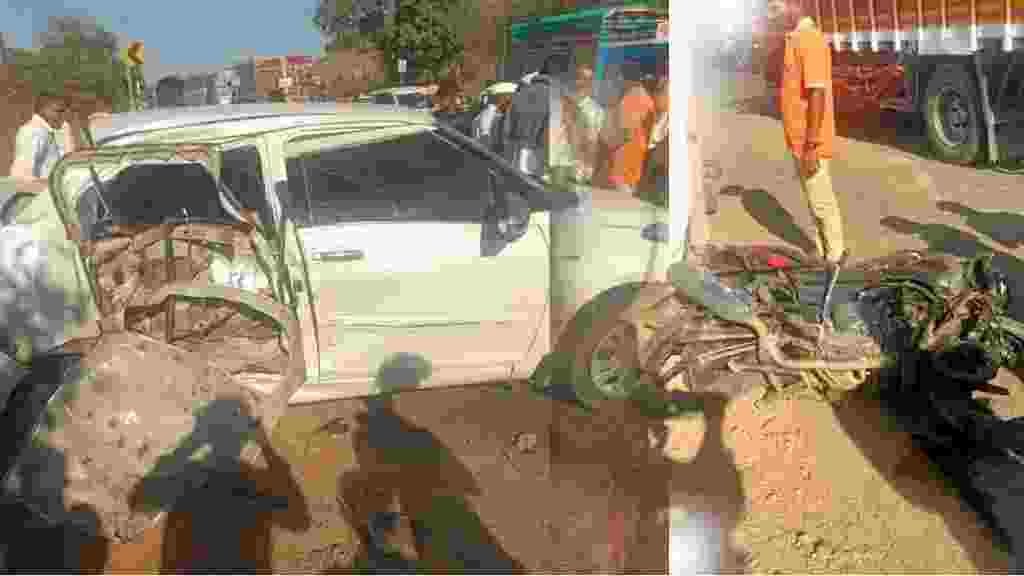 Four killed in triple accident, Sangamner student dead