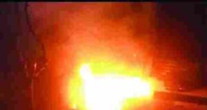 thrill of burning trucks in Kasara Ghat