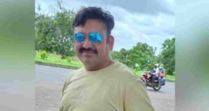 Accident crime branch policeman died in a collision with a dumper