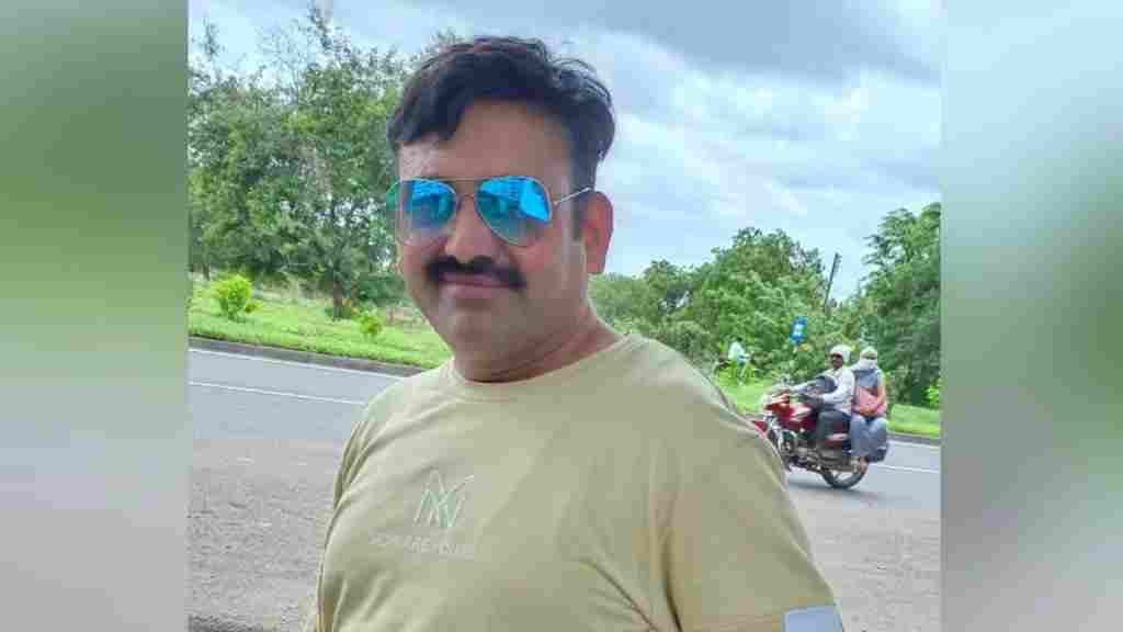 Accident crime branch policeman died in a collision with a dumper